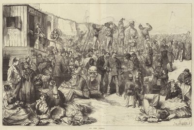 On the Sands by Frederick Barnard